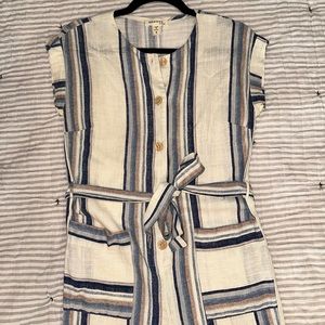 Monteau Striped Jumpsuit​